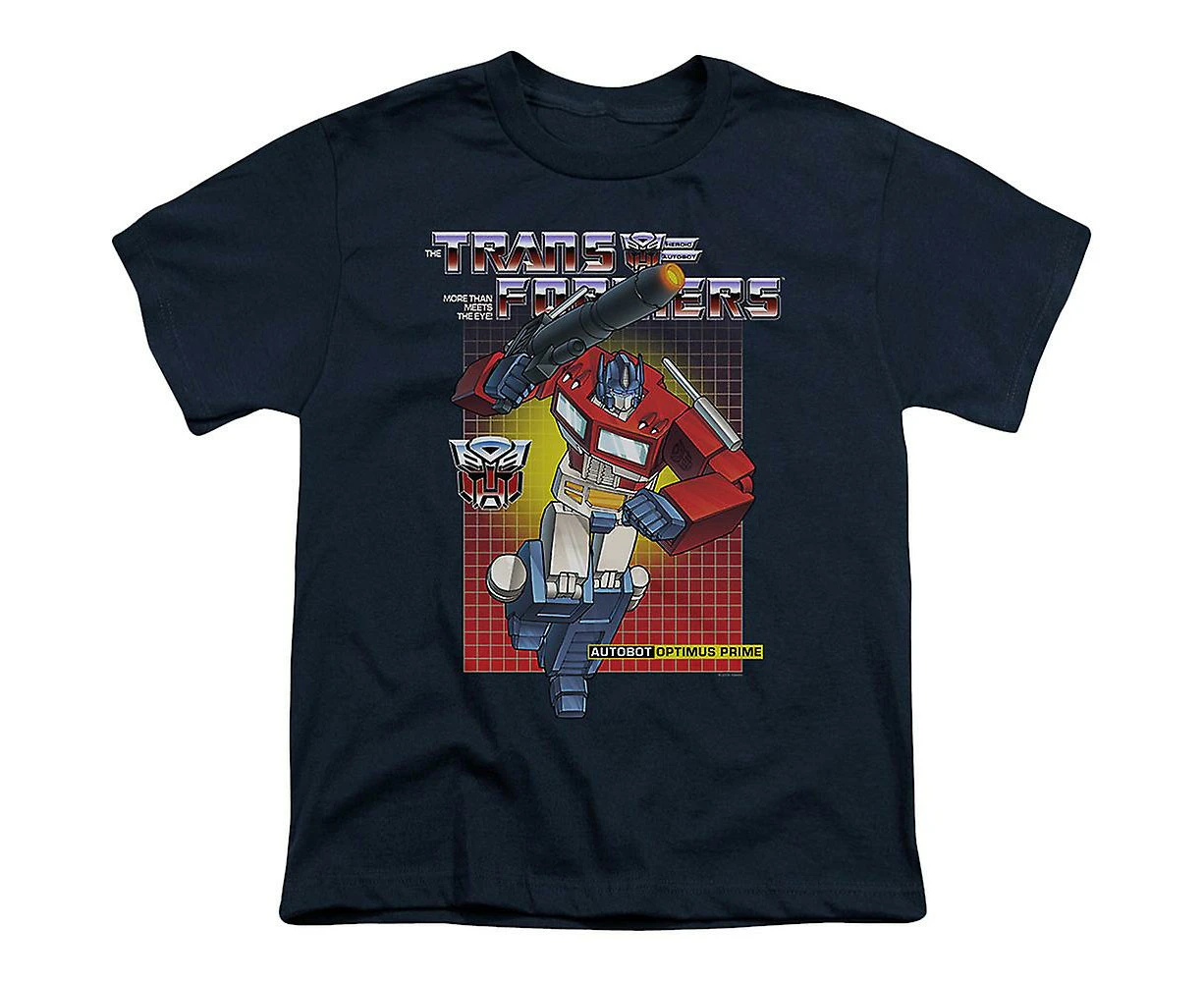 Youth Autobot Optimus Prime Transformers Shirt - As shown