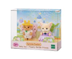 Sylvanian Families Baby Duo Flowery Garden Friends