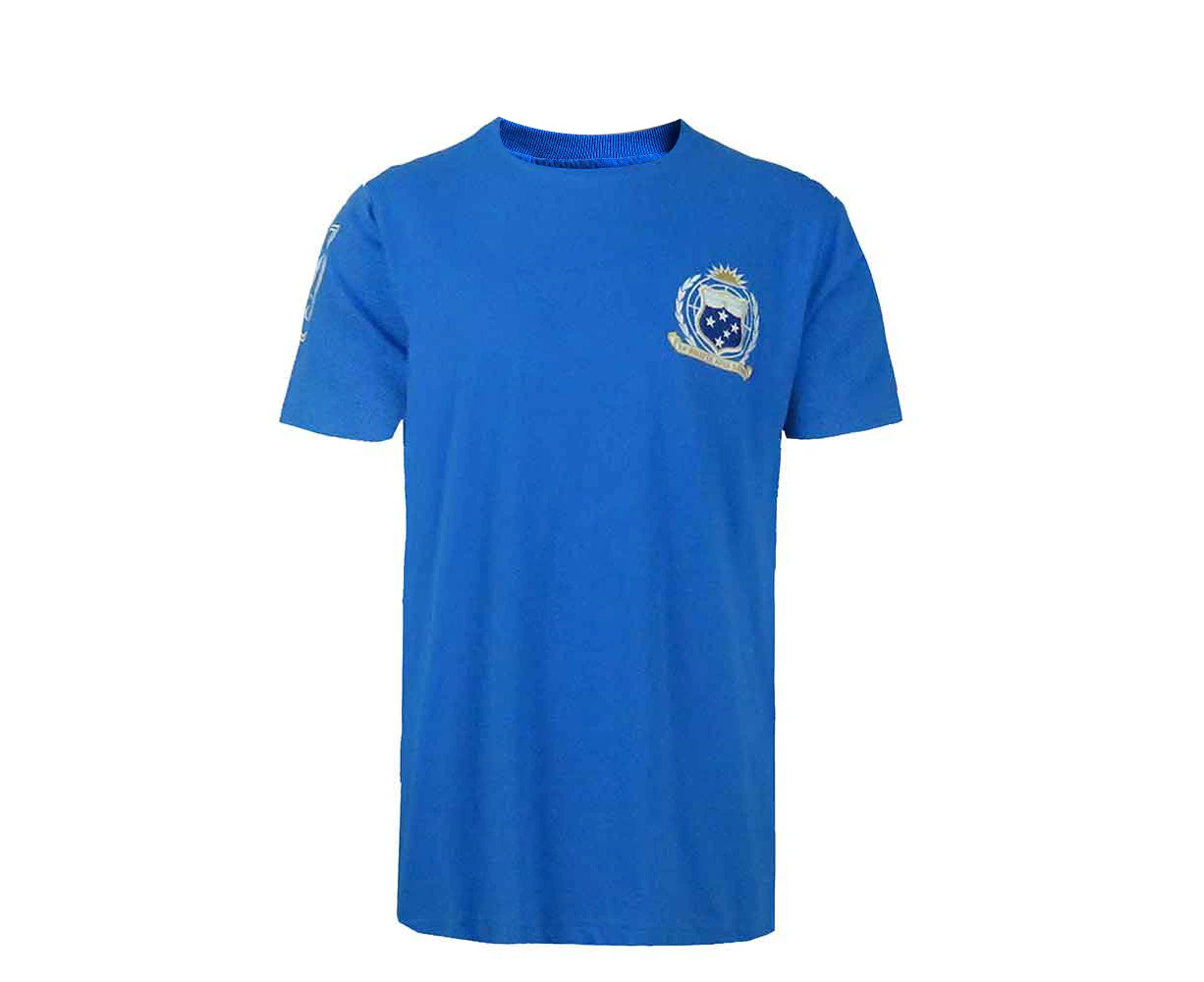 Vintage Samoa Rugby T-Shirt Retro Style - Blue