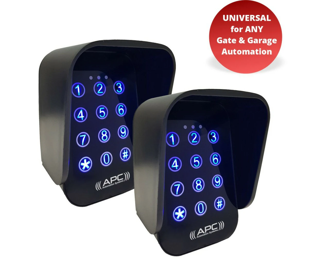 Dual Entry and Exit Wireless Keypads Combo