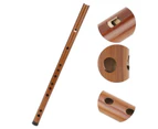 Bamboo Flute Instrument Bitter Bamboo Flute Velvet Bag Mbat Polished Professional Refined Musical Instrument