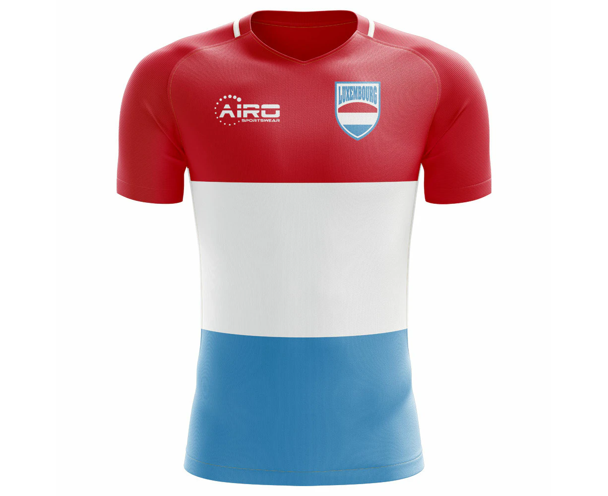 2023-2024 Luxembourg Home Concept Football Shirt - Little Boys