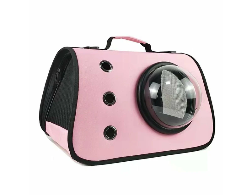 Portable Space Capsule Dog Carrier - Pink