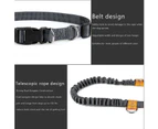 Hands Free Dog Leash, Adjustable Elastic Jogging Leash With Reflective Stitching For Dogs Up To 110 Kg