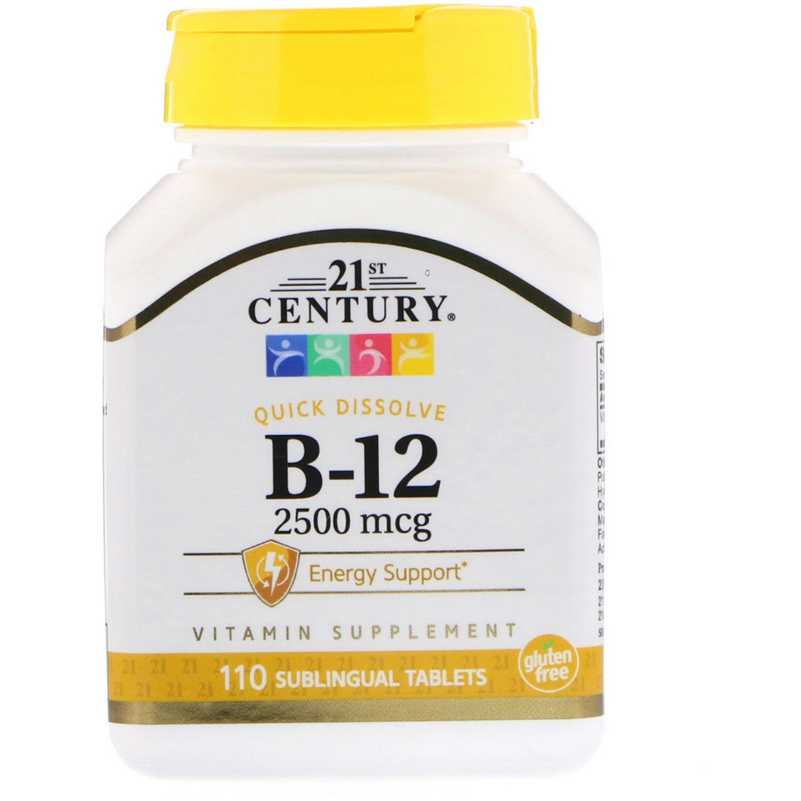 21st Century, B-12, 2,500 mcg, 110 Sublingual Tablets