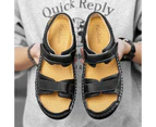 Casual Design Hand-Stitched Size High Performance Men'S Summer Leather Sandals Khaki