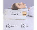 Orthopedic Neck Shoulder Pillow Memory Foam Support Cushion Pillows Pain Relief