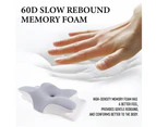 Orthopedic Neck Shoulder Pillow Memory Foam Support Cushion Pillows Pain Relief