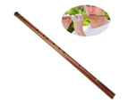 Bamboo Flute Zd-5 Mbat Bitter Bamboo Flute Velvet Bag Polished Professional Refined Musical Instrument Zd-5 (C Key)