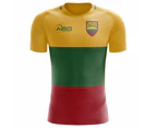 2023-2024 Lithuania Home Concept Football Shirt - Kids (Long Sleeve)