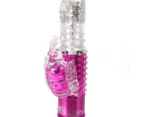 Rabbit Vibrator Dildo G-spot Multispeed Wand Massager Adult Female Sex Toy Pink