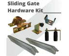 6m Complete Standard Sliding Gate Hardware Kit