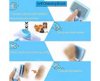 Dog Cat Brush, Self-cleaning Dead Hair Brush For Cat Dog, Effective Removal Of Up To 95% Of Dead Hair And Tomentose Hair, Suitable For Dogs Cats Short