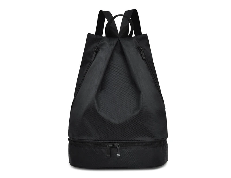 Sport Outdoor Backpack Travel Shoulder Bag Black
