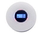 Smoke Detector CO Detector 2in1 Smoke and Carbon Monoxide Detector Fire Protection CO Sensor