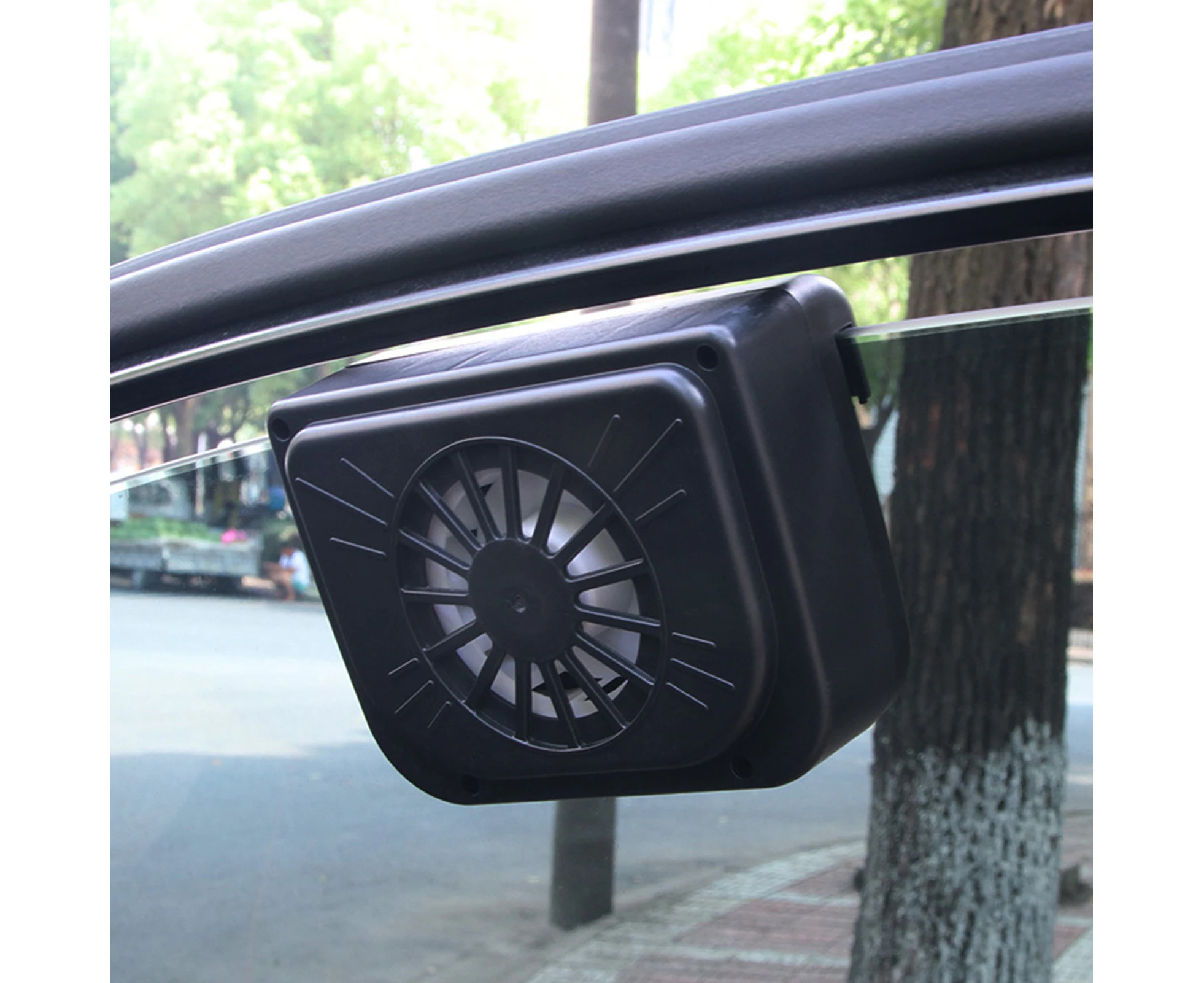 Car Solar Power Fan Efficient Safe Multifunction High Performance Solar Energy Vehicle Exhaust Fan for Car