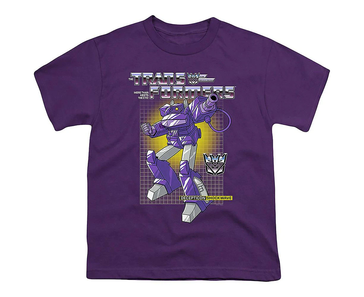 Youth Decepticon Shockwave Transformers Shirt - As shown