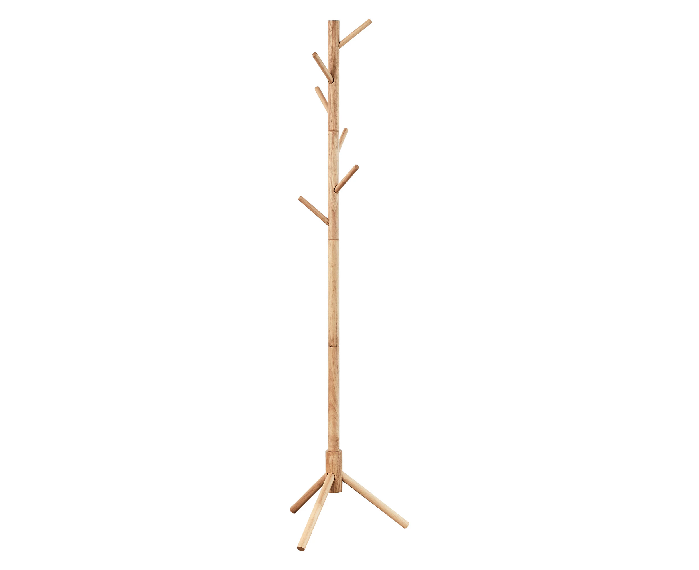 Cooper & Co. Arthur 172cm Wooden Coat Rack Natural