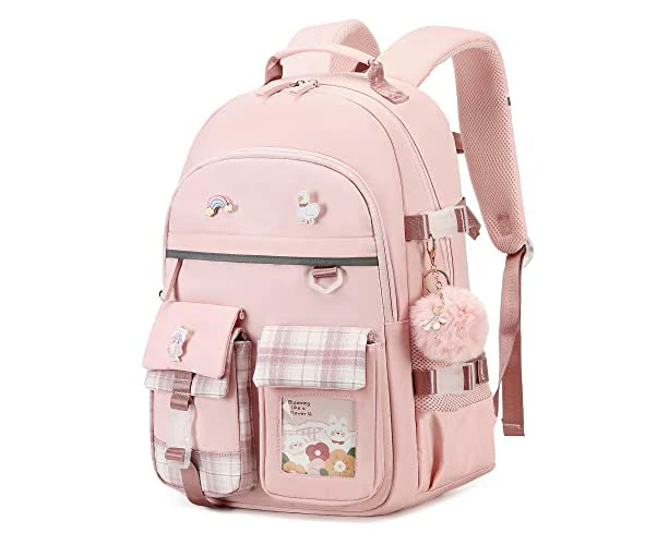 Backpack for Girls, 15.6 Inch Laptop School Bag