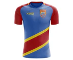 2023-2024 DR Congo Home Concept Football Shirt - Kids (Long Sleeve)