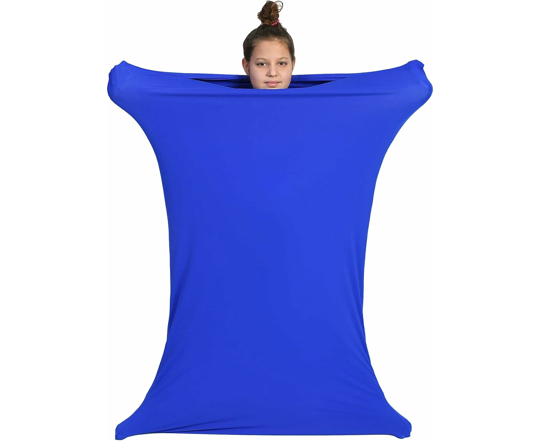 Sensory Owl Full Body Sock  Sensory Exercise Toy - Strong Super Soft Lycra Wrap - Blu