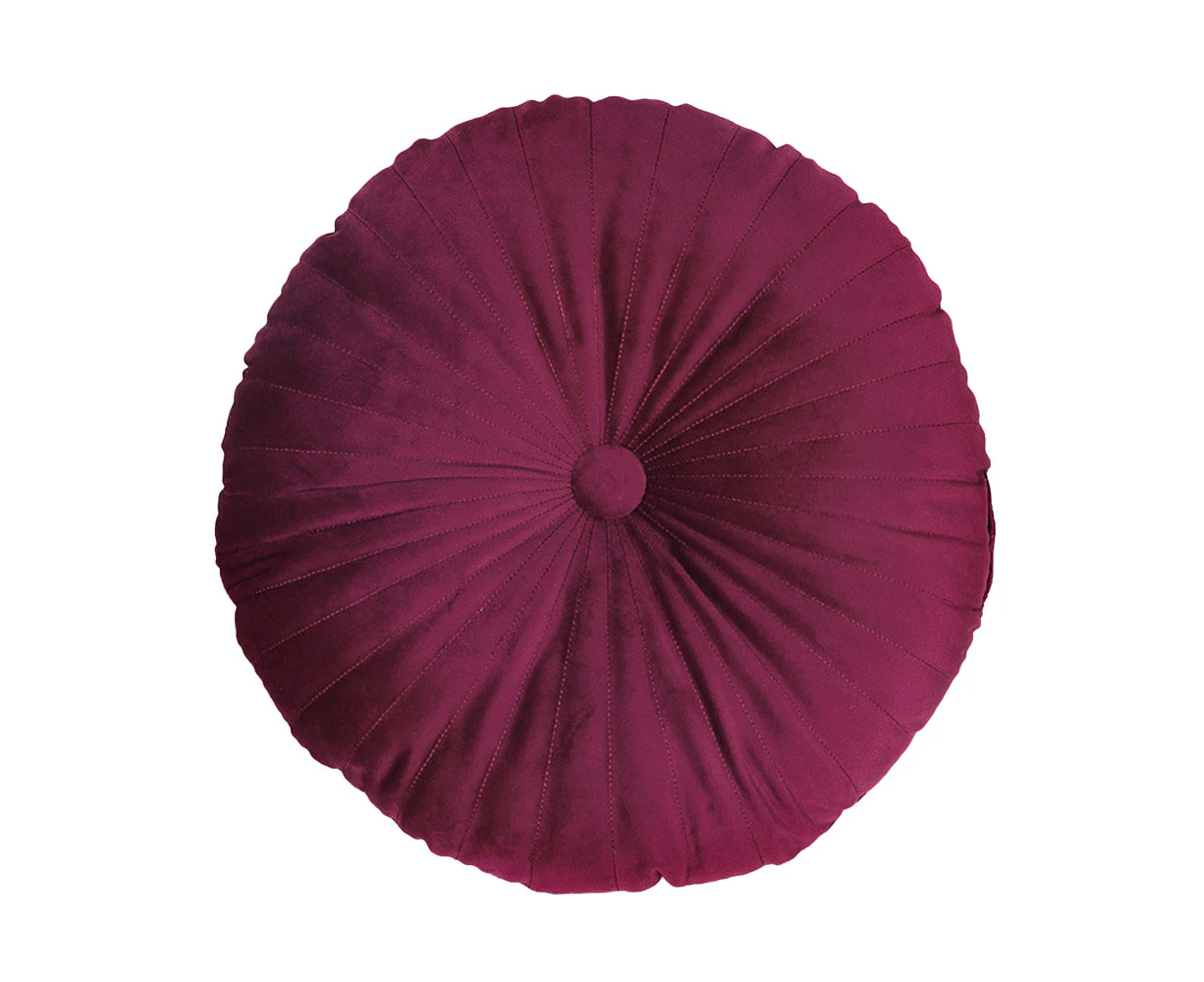 Pumpkin Pillow Cushion Are Suitable For Sofa Bed Floor In Living Room And Decorative Velvet Pillow,Red,35*35Cm