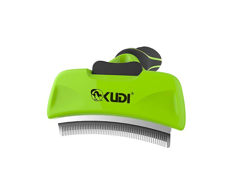 Pet Grooming Brush, Deshedding Dog Brush With Quick Self Cleaning