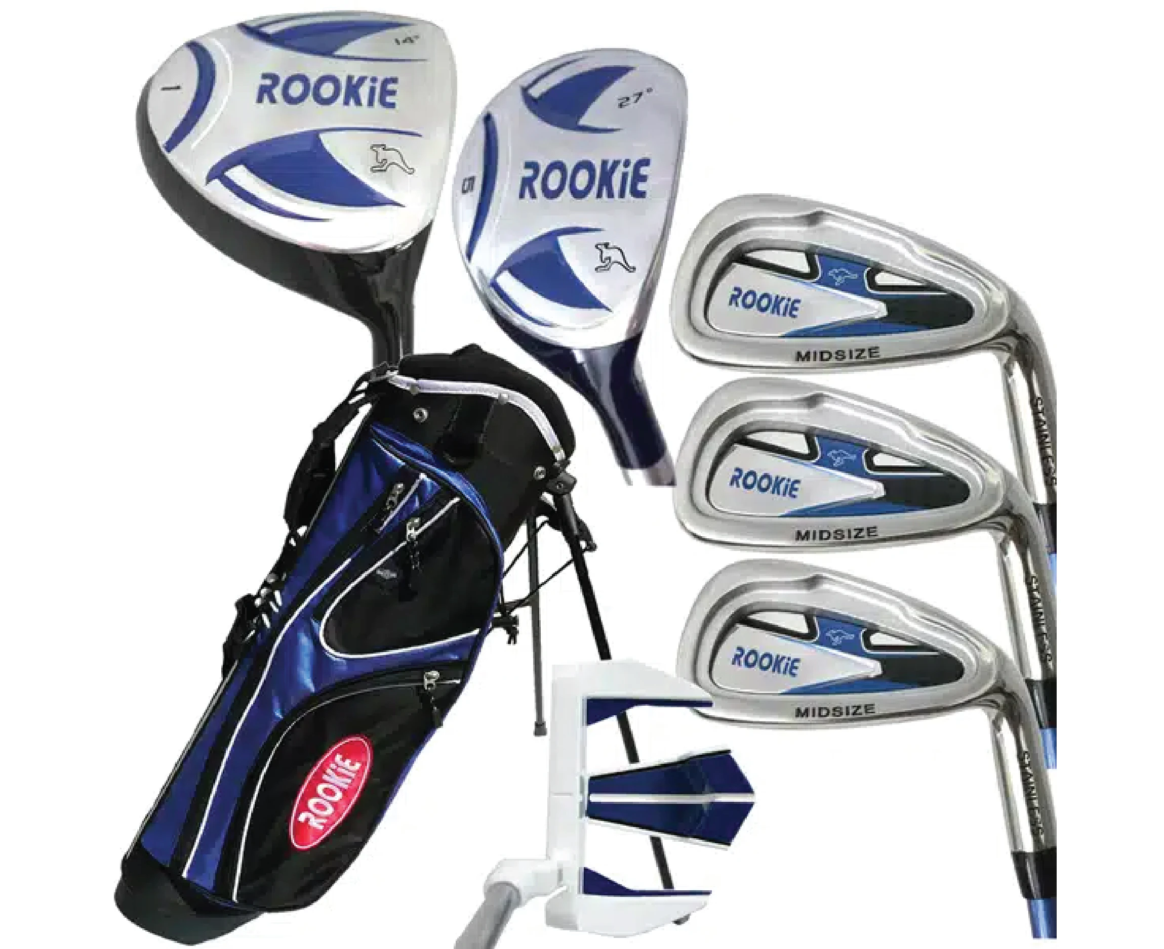 ROOKIE CLUB SET - 7 PEACE - 4 TO 7 YEARS - RH - BLUE