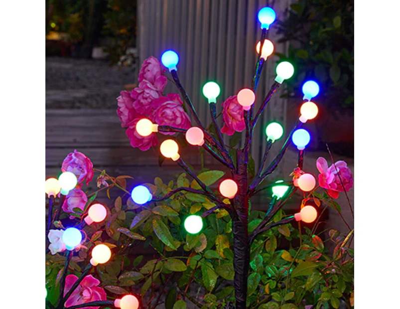 Solar Garden Lights LED Solar Flower Lights Outdoor for Garden Decoration Christmas Garden Decor-Style 6