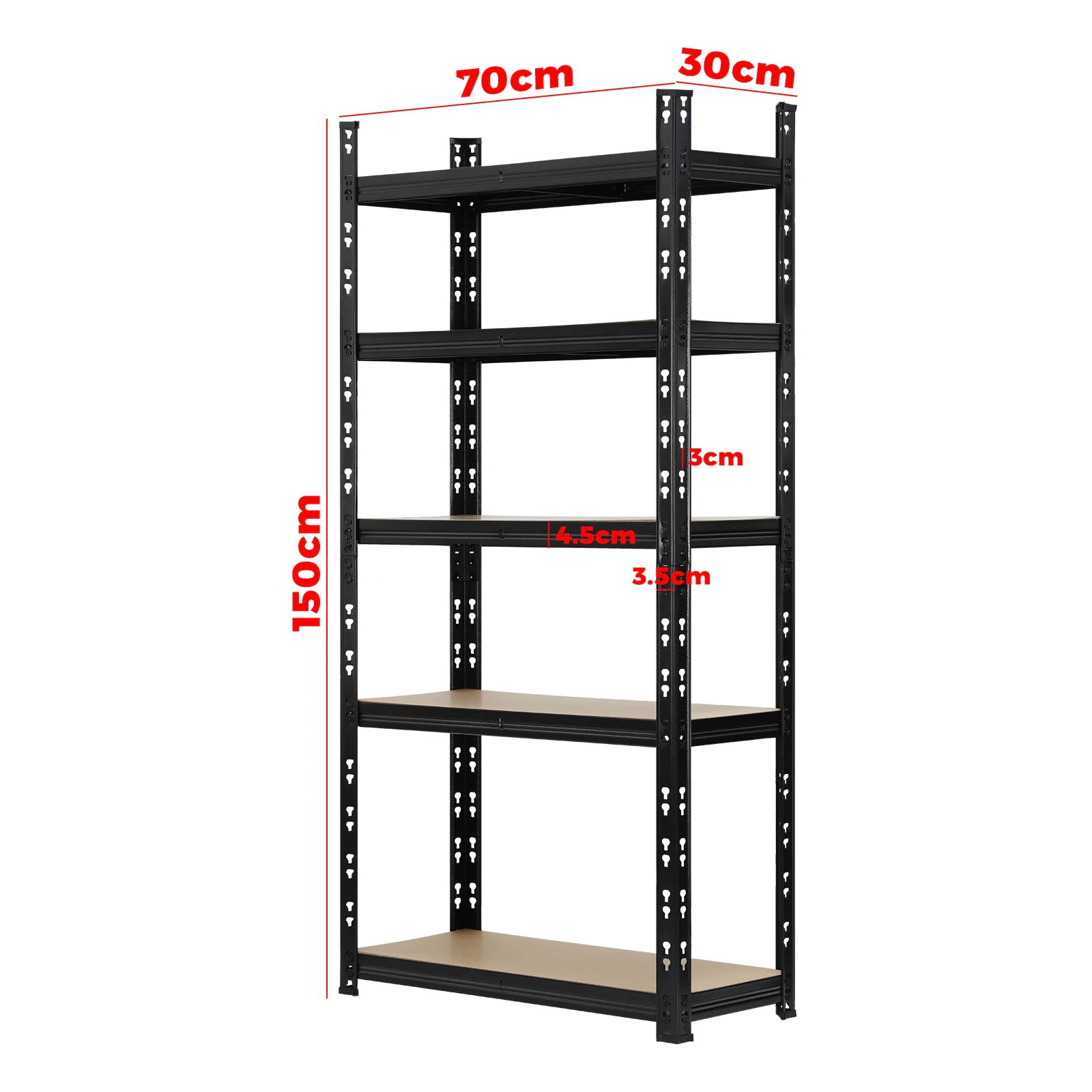 Sharptoo 3x1.5m Garage Shelving Shelves Warehouse Storage Rack Racking Pallet