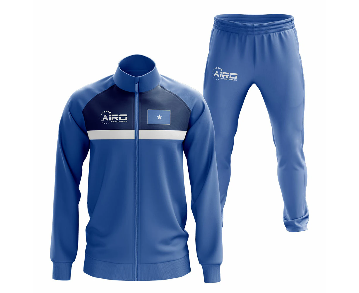 Somalia Concept Football Tracksuit (Blue)