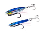 16g Lure Bait  Appearance 3D Simulation Fisheye  Hook Bright Color Easily Remove Fishing Tool Boat Fishing Jig Lure for Outdoor - G