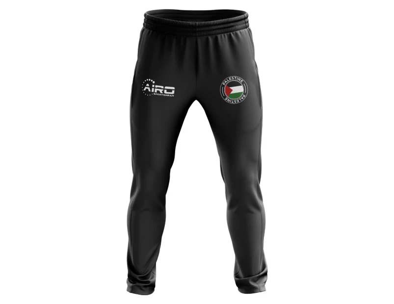 Palestine Concept Football Training Pants (Black)
