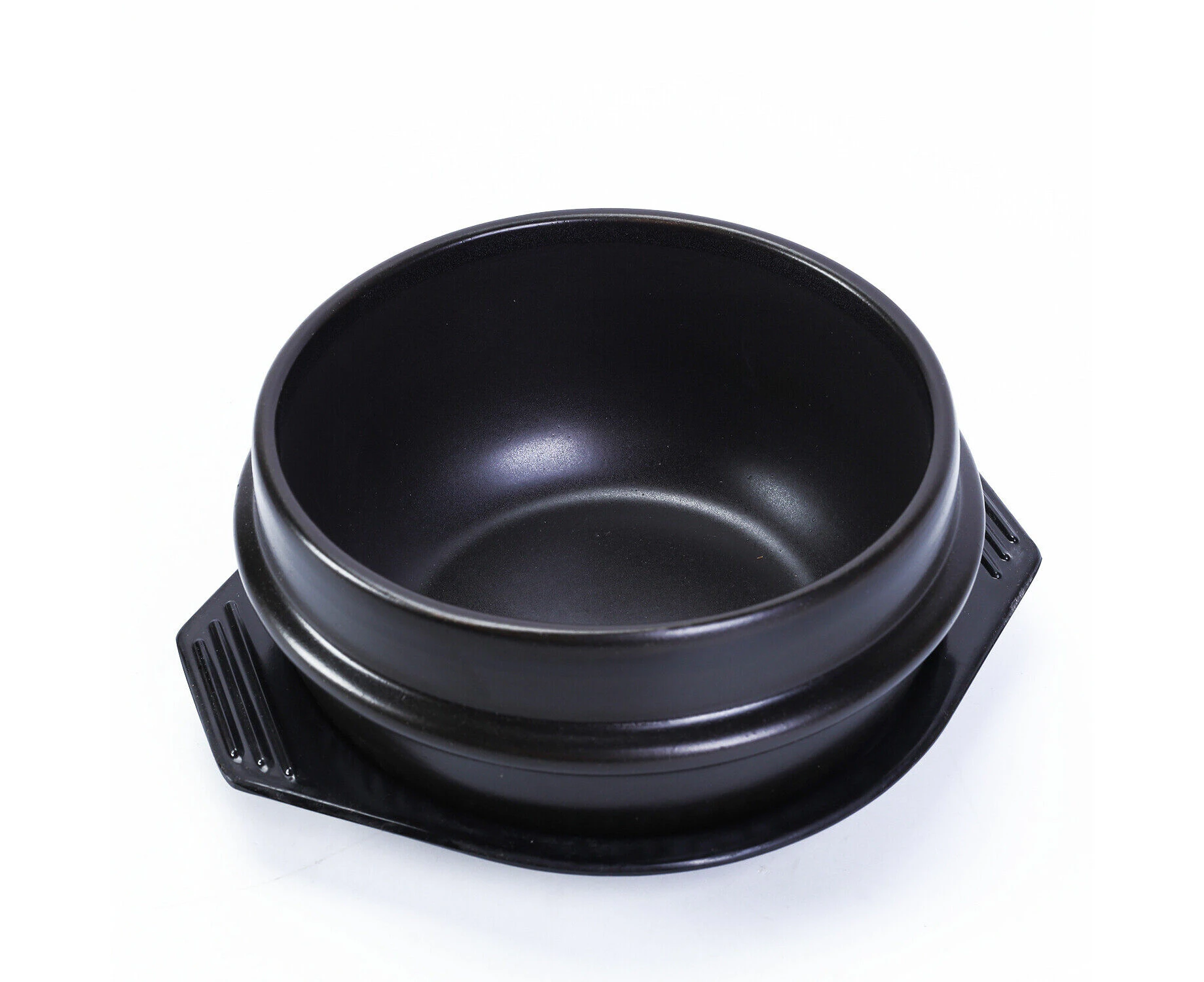 16cm Stone Bowl Earthenware Stone Pot For Bibimbap Soup With Tray