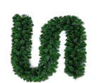 2.7M Christmas Artificial Pine Green Tinsel Garland Xmas Party Decor Ornaments