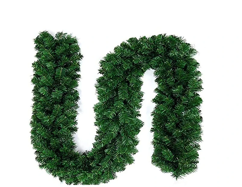 2.7M Christmas Artificial Pine Green Tinsel Garland Xmas Party Decor Ornaments