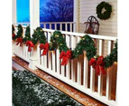 2.7M Christmas Artificial Pine Green Tinsel Garland Xmas Party Decor Ornaments