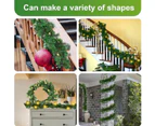 2.7M Christmas Artificial Pine Green Tinsel Garland Xmas Party Decor Ornaments