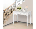 Bedroom Hallway Side Dressing Entry Wooden French Drawer White
