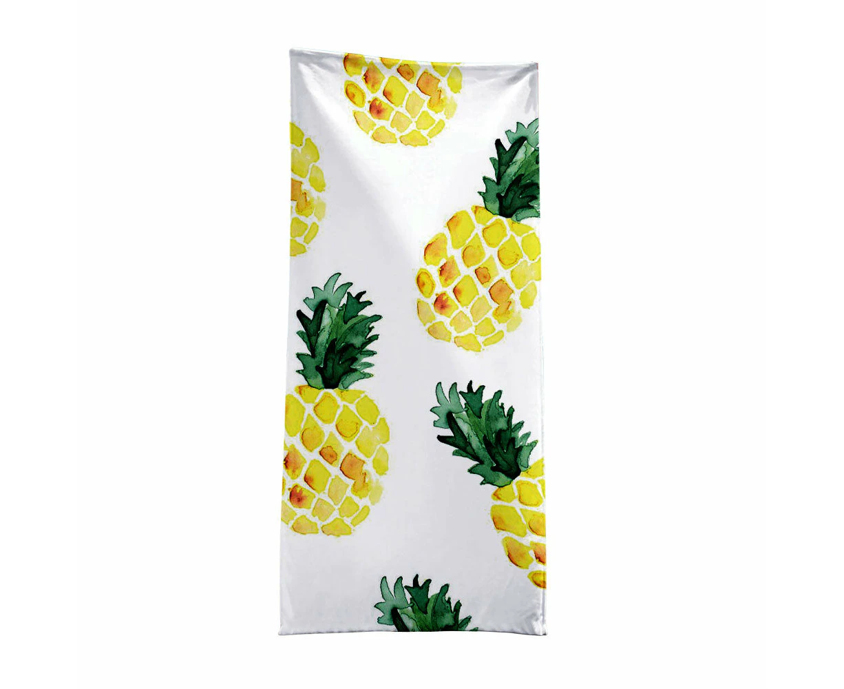 Painted Yellow Pineapples Beach Towels 3 Sizes Available Medium Large Extra Large