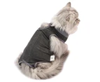 Female cat weaning clothes Anti licking clothes Close fitting comfortable pet clothes- s