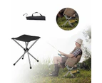 Mini Foldable Camping Stool Compact Lightweight Hiking Beach Camping Fishing