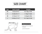 Female cat weaning clothes Anti licking clothes Close fitting comfortable pet clothes- s