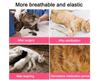 Female cat weaning clothes Anti licking clothes Close fitting comfortable pet clothes- s