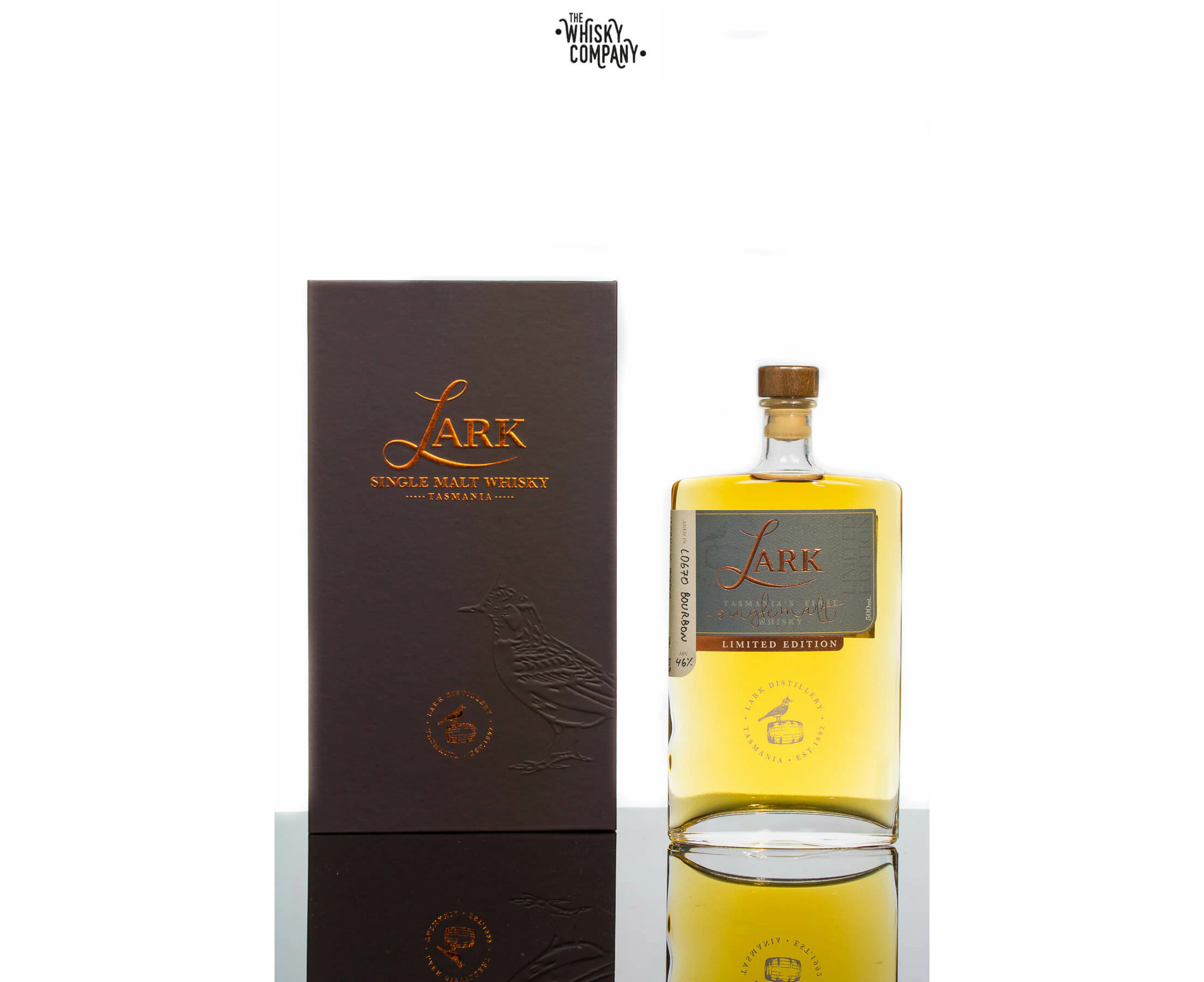 Lark Tasmanian Peated Single Malt 500ml