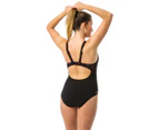 DECATHLON NABAIJI Women's Swimsuit - Kamiye 500 Imo Black