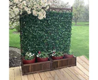 Wood Planter Garden Raised Box w/ High Trellis fr Vine Climbing Vegetable Growth