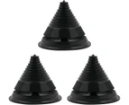 Lawn Mower Balancers Rotary Mower Blade Balancers Plastic Lawn Mower Accessories For Mower Repair Replacement Parts3pcs-black