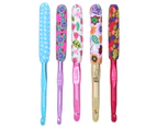 5Pcs Crochet Hooks Ergonomic Design Floral Print Convenient Practical Comfortable Hand Feel Knitting Supplies