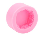 Rose Flower Cake Mold Silicone Diy Chocolate Cake Decoration Mould For Diy Cake Fondant Pink